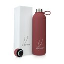 Vacuum Insulated Stainless Steel Water Bottle 750 ML - English Coral