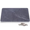 Diatomaceous Earth Water Absorbing Stone Bath Mat - Grey